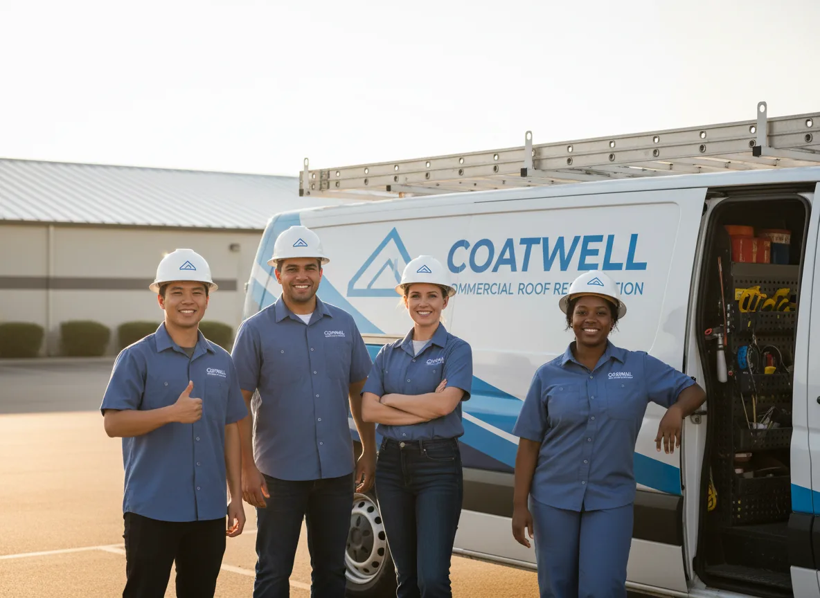 Commercial roof coating company in Casco, WI